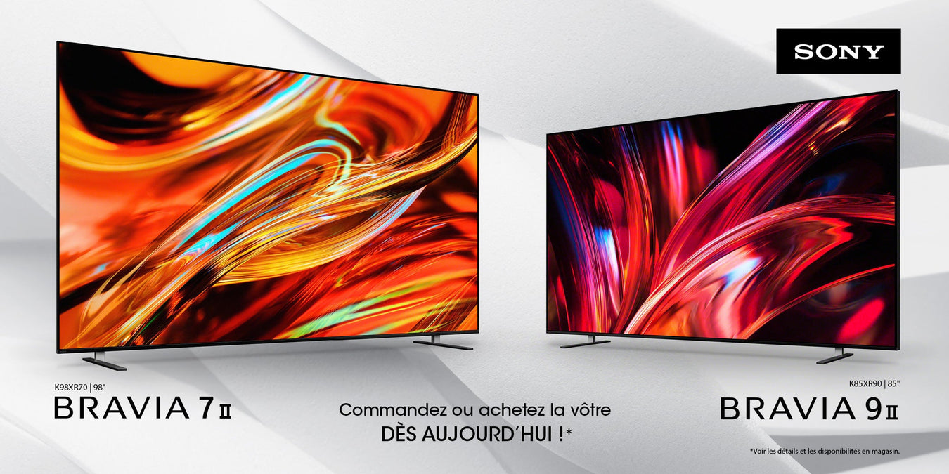 Les nouvelles séries Sony RGB | SONXPLUS Rivière-du-Loup