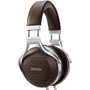 Denon AH-D5200 | Écouteur filaire circum-auriculaire - Coques en Zebrawood - Structure en Aluminium - Haut de gamme - Léger - Brun-SONXPLUS Rivière-du-Loup