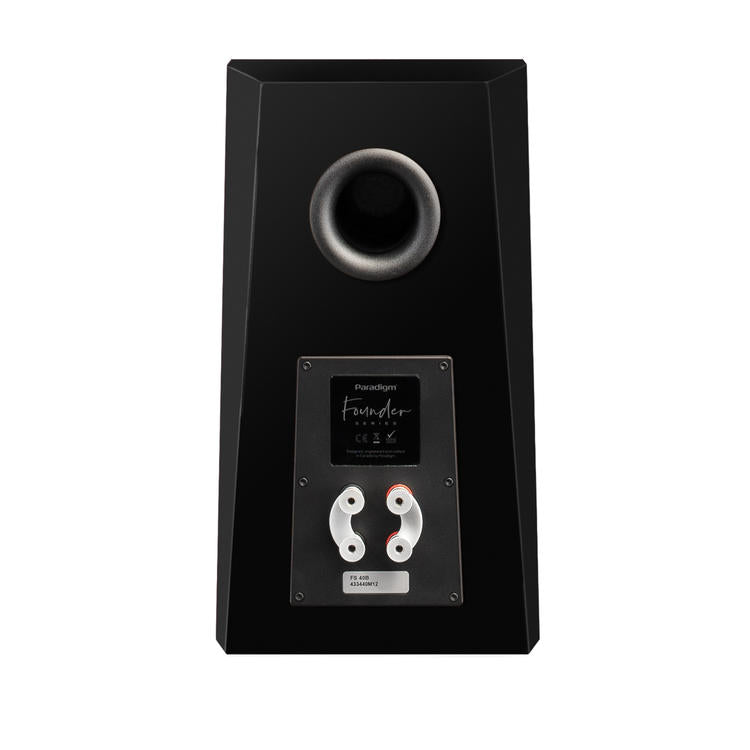 Paradigm Founder 40B | Haut-parleurs d'étagère - 92 db - 69 Hz - 23 kHz - 8 ohms - Noir brillant - Paire-SONXPLUS Rivière-du-Loup