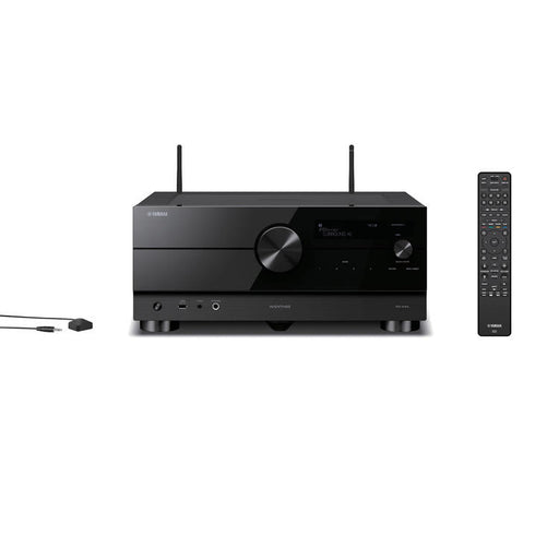 Yamaha RXA4A | Récepteur AV cinéma maison 7.2 - Série Aventage - HDMI 8K - MusicCast - HDR10+ - 100W à 7.2 canaux - Zone 2 - Noir-SONXPLUS Rivière-du-Loup
