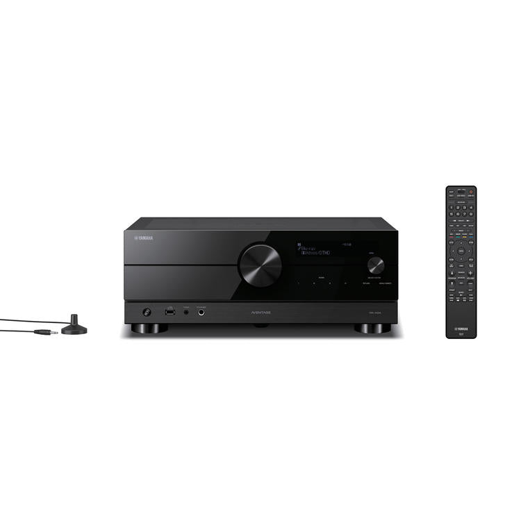 Yamaha RXA6A | Récepteur AV cinéma maison 9.2 - Série Aventage - HDMI 8K - MusicCast - HDR10+ - 150W X 9 avec Zone 3 - Noir-SONXPLUS Rivière-du-Loup