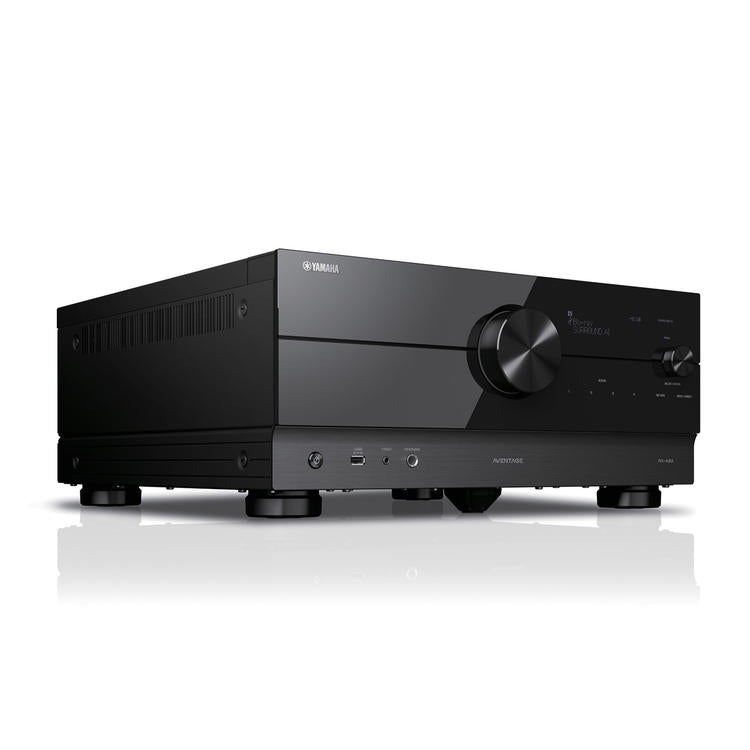 Yamaha RXA8A | Récepteur AV cinéma maison 11.2 - Série Aventage - HDMI 8K - MusicCast - HDR10+ - 150W X 11 avec Zone 3 - Noir-SONXPLUS Rivière-du-Loup