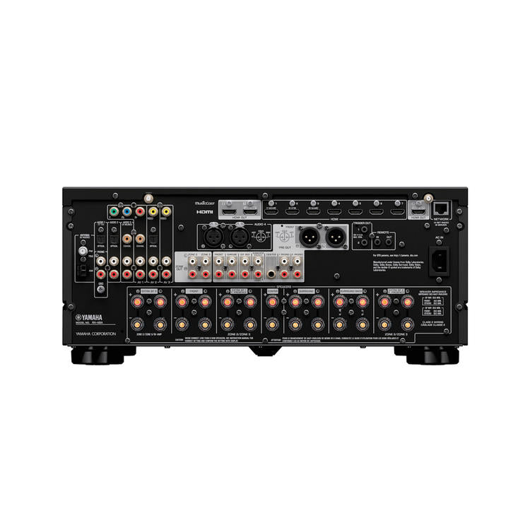 Yamaha RXA8A | Récepteur AV cinéma maison 11.2 - Série Aventage - HDMI 8K - MusicCast - HDR10+ - 150W X 11 avec Zone 3 - Noir-SONXPLUS Rivière-du-Loup