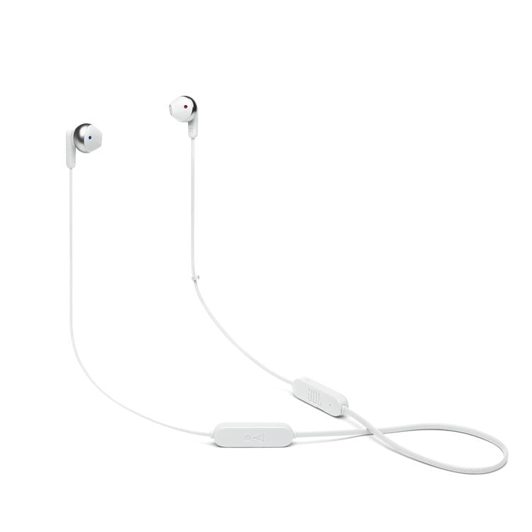JBL Tune 215BT | Écouteurs sans fil intra-auriculaires - Bluetooth 5.0 - Son JBL Pure Bass - Connexion multi-source - Blanc-SONXPLUS Rivière-du-Loup