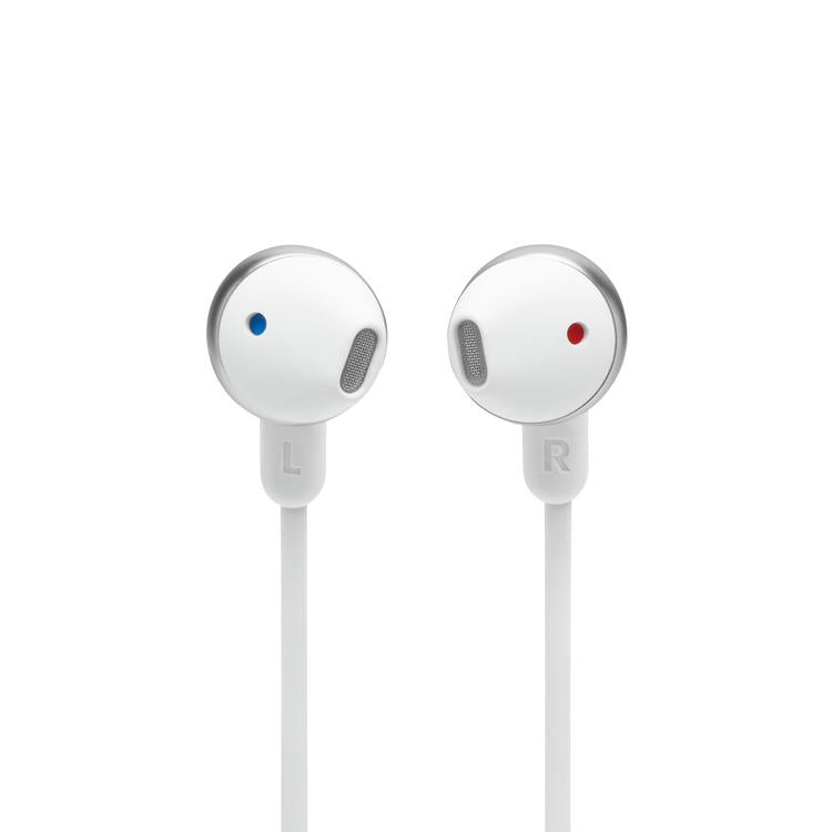 JBL Tune 215BT | Écouteurs sans fil intra-auriculaires - Bluetooth 5.0 - Son JBL Pure Bass - Connexion multi-source - Blanc-Rivière-du-Loup