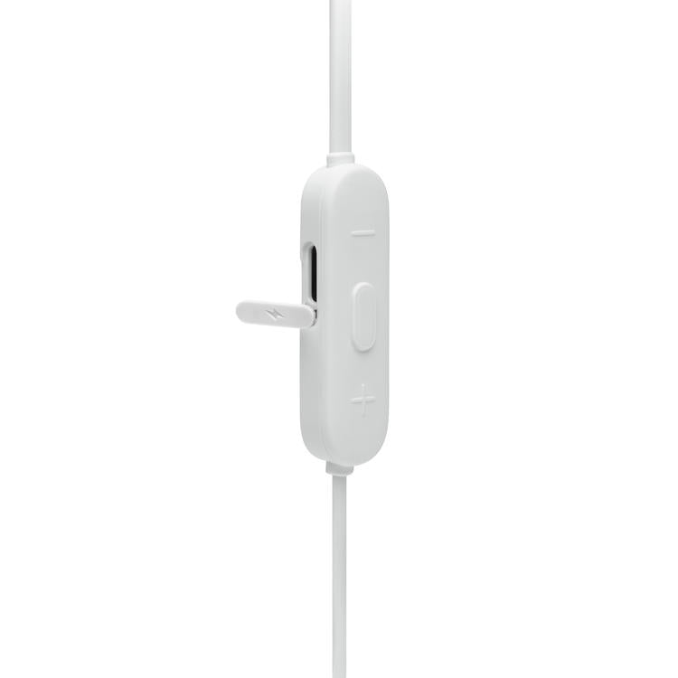 JBL Tune 215BT | Écouteurs sans fil intra-auriculaires - Bluetooth 5.0 - Son JBL Pure Bass - Connexion multi-source - Blanc-Rivière-du-Loup