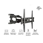 Syncmount SM-3265FM | Support mural articulé pour téléviseur 32" à 65" - Jusqu'à 66 lb-SONXPLUS Rivière-du-Loup