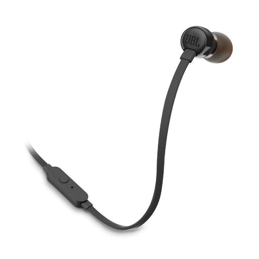 JBL Tune 110 | Écouteurs filaire intra-auriculaires - Avec télécommande 1 bouton - Microphone - Noir-SONXPLUS Rivière-du-Loup
