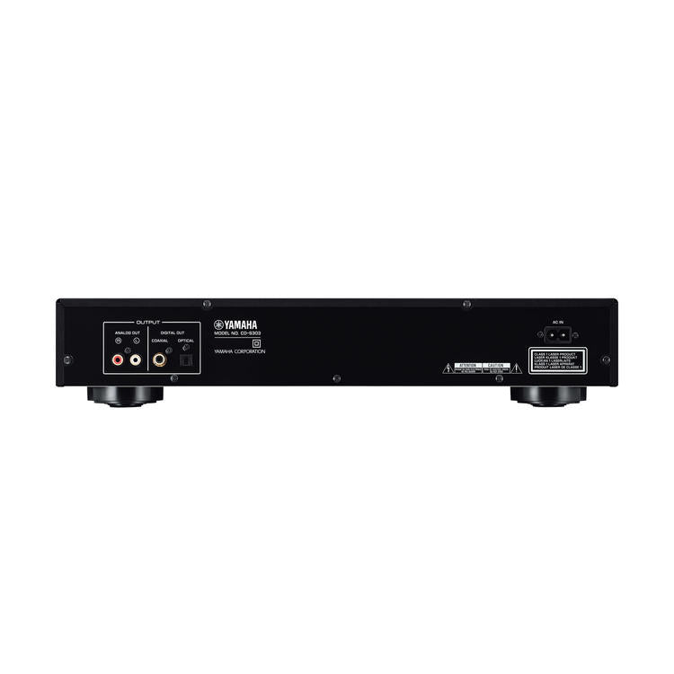 Yamaha CD-S303 | Lecteur CD - Haute qualité - Prise USB - Pure Direct - Intelligent Digital Servo - Noir-SONXPLUS Rivière-du-Loup