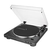 Audio-Technica AT-LP60XBK | Table tournante Stéréo - Entraînement par courroie - Entièrement automatique - Noir-SONXPLUS Rivière-du-Loup