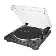 Audio-Technica AT-LP60XBTBK | Table tournante Stéréo - Sans fil - Bluetooth - Entraînement par courroie - Entièrement automatique - Noir-SONXPLUS Rivière-du-Loup