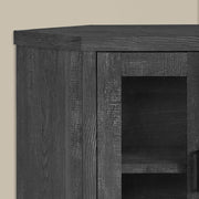 Monarch Specialties I 2716 | Meuble TV - 42" - En coin - Imitation bois - Noir-Rivière-du-Loup