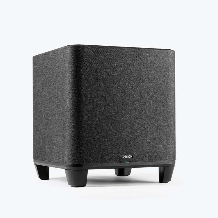Denon Home Sub | Caisson de graves 8" - Sans fil - HEOS intégré - Connexion Wifi - Compatible avec barre de son et haut-parleurs Denon Home - Noir-SONXPLUS Rivière-du-Loup