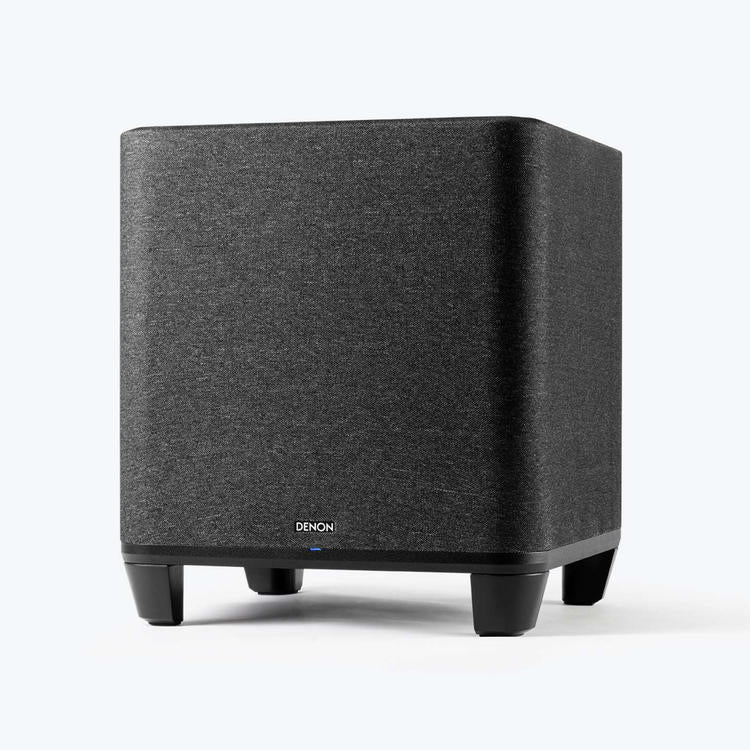 Denon Home Sub | Caisson de graves 8" - Sans fil - HEOS intégré - Connexion Wifi - Compatible avec barre de son et haut-parleurs Denon Home - Noir-SONXPLUS Rivière-du-Loup