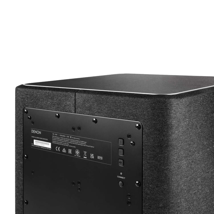 Denon Home Sub | Caisson de graves 8" - Sans fil - HEOS intégré - Connexion Wifi - Compatible avec barre de son et haut-parleurs Denon Home - Noir-SONXPLUS Rivière-du-Loup