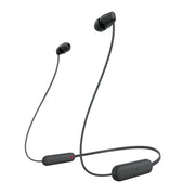 Sony WI-C100 | Écouteurs intra-auriculaires - Sans fil - Bluetooth - Autour du cou - Microphone - IPX4 - Noir-SONXPLUS Rivière-du-Loup