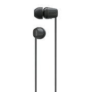 Sony WI-C100 | Écouteurs intra-auriculaires - Sans fil - Bluetooth - Autour du cou - Microphone - IPX4 - Noir-Rivière-du-Loup