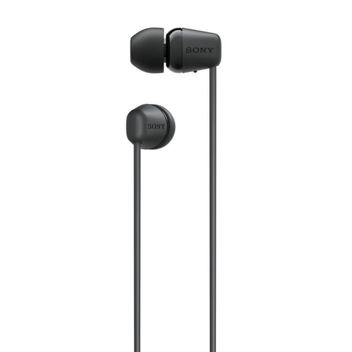 Sony WI-C100 | Écouteurs intra-auriculaires - Sans fil - Bluetooth - Autour du cou - Microphone - IPX4 - Noir-Rivière-du-Loup