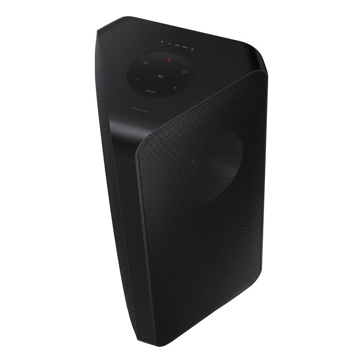 Samsung MX-ST40B | Haut-parleur portable puissant - Tour de son - Bluetooth - 160W - Bidirectionnels - Lumières à DEL - Connexion Bluetooth multiple - Noir-Rivière-du-Loup