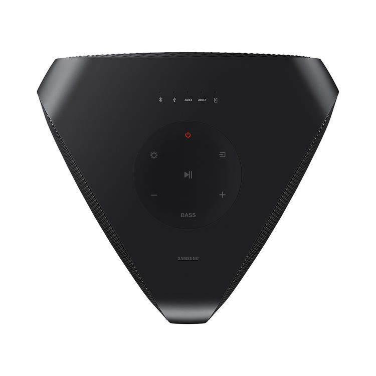 Samsung MX-ST50B | Haut-parleur portable puissant - Tour de son - Bluetooth - 240W - Fonction Karaoké - Lumières à DEL - Connexion Bluetooth multiple - Noir-SONXPLUS Rivière-du-Loup