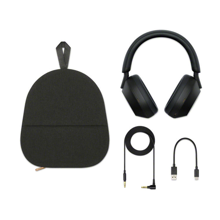 Sony WH-1000XM5/B | Écouteurs sans fil circum-auriculaires - Réduction de bruit - 8 Microphones - Noir-SONXPLUS Rivière-du-Loup