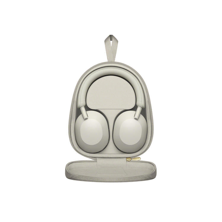 Sony WH-1000XM5/S | Écouteur sans fil circum-auriculaire - Réduction de bruit - 8 Microphones - Argent-Rivière-du-Loup