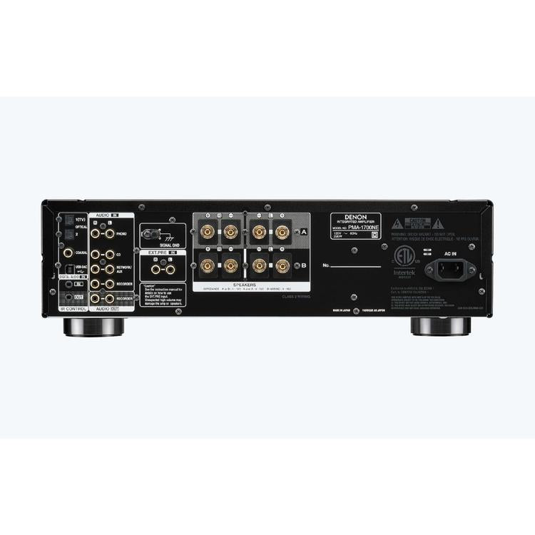Denon PMA-1700NE | Amplificateur intégré - 140W - Circuit Push-pull MOS - Noir-SONXPLUS Rivière-du-Loup