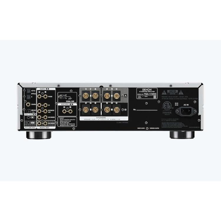 Denon PMA-1700NE | Amplificateur intégré - 140W - Circuit Push-pull MOS - Argent-SONXPLUS Rivière-du-Loup