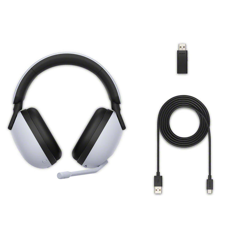 Sony WHG900N/W | Écouteurs circum-auriculaires INZONE H9 - Pour Gamer - Sans fil - Bluetooth - Suppression active du bruit - Blanc-Rivière-du-Loup
