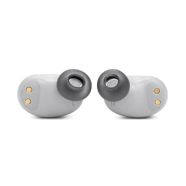 JBL Live Free 2 | Écouteurs intra-auriculaires - 100% Sans fil - Bluetooth - Smart Ambient - Microphones - Argent-SONXPLUS Rivière-du-Loup