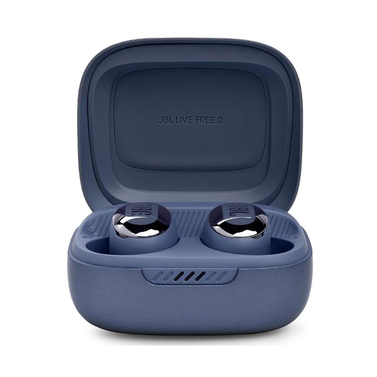 JBL Live Free 2 | Écouteurs intra-auriculaires - 100% Sans fil - Bluetooth - Smart Ambient - Microphones - Bleu-SONXPLUS Rivière-du-Loup
