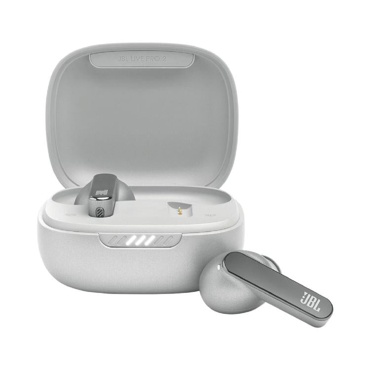 JBL Live Pro 2 TWS | Écouteurs intra-auriculaires - Sans fil - Bluetooth - Argent-SONXPLUS Rivière-du-Loup