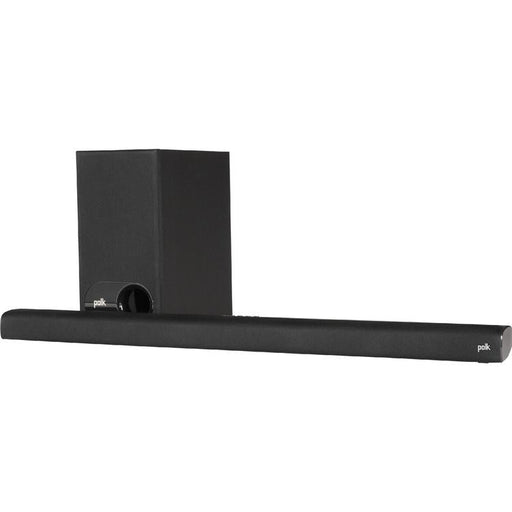 Polk Signa S2 | Barre de son universelle - Avec Caisson de graves sans fil - Bluetooth - Expérience de Cinéma Maison - Voice Adjust - HDMI - Noir-SONXPLUS Rivière-du-Loup
