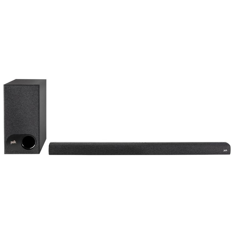 Polk Signa S3 | Barre de son universelle - Avec Caisson de graves sans fil - Bluetooth - Expérience de Cinéma Maison - Voice Adjust - Chromecast intégré - Noir-SONXPLUS Rivière-du-Loup