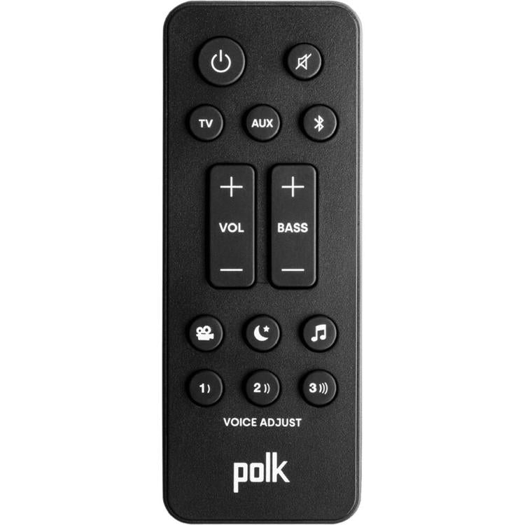 Polk Signa S4 | Barre de son 3.1.2 Certifié Dolby Atmos - Avec Caisson de graves sans fil - Bluetooth - Expérience de Cinéma Maison - Voice Adjust - Noir-SONXPLUS Rivière-du-Loup