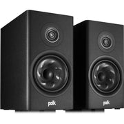Polk Reserve R200 | Ensemble d'Haut-parleurs de bibliothèque - Excellent détail home cinéma - Noir - Paire-Rivière-du-Loup