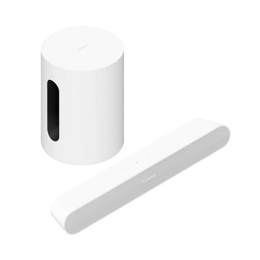 Sonos | Ensemble de divertissement avec Ray et Mini-Sub - Blanc-SONXPLUS Rivière-du-Loup