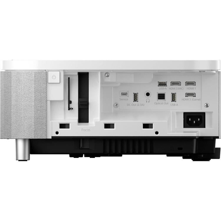 Epson EpiqVision Ultra LS800 | Projecteur laser multimédia intelligent - Technologie 3LCD à très courte portée - 3 puces - 16:9 - 4K Pro-UHD - Blanc-SONXPLUS Rivière-du-Loup