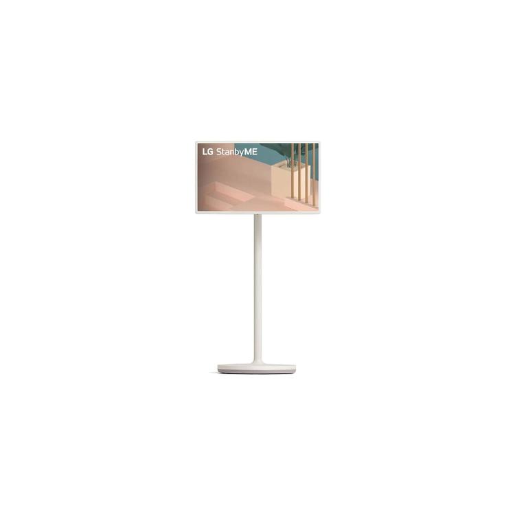 LG StanbyME - 27ART10AKPL | Téléviseur intelligent 27" DEL - 4K FHD - Sur support - Sans fil - Tactile - Rotation complète - Batterie intégrée-SONXPLUS Rivière-du-Loup