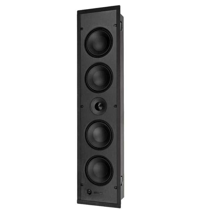 Paradigm CI Elite E3-LCR V2 | Haut-parleur encastré - Mural - SHOCK-MOUNT - Blanc - Surface prête à peindre - Unité-SONXPLUS Rivière-du-Loup