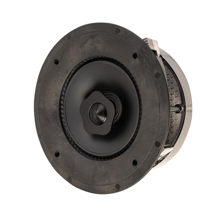 Paradigm CI Elite E80-R V2 | Haut-parleur 8" encastré - Plafonnier - SHOCK-MOUNT - Noir - Surface blanche prête à peindre - Unité-SONXPLUS Rivière-du-Loup