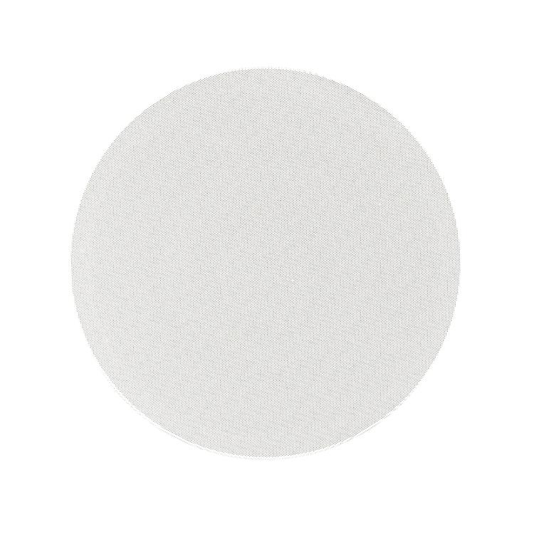 Paradigm CI Elite E80-R V2 | Haut-parleur 8" encastré - Plafonnier - SHOCK-MOUNT - Noir - Surface blanche prête à peindre - Unité-Rivière-du-Loup