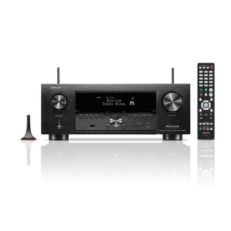 Denon AVRX4800H | Récepteur AV 9.4 canaux - 8K - Auro 3D - Cinéma maison - HEOS - Noir-SONXPLUS Rivière-du-Loup