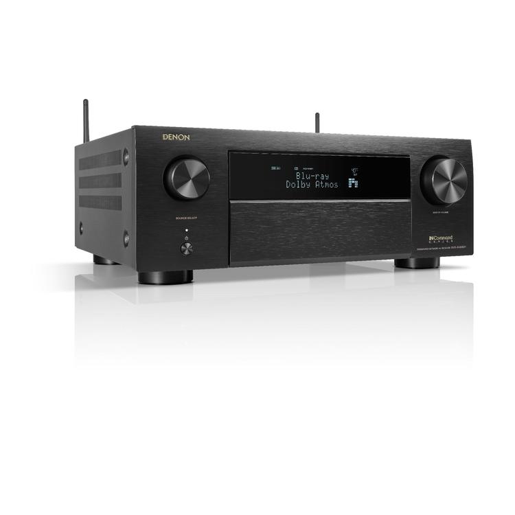 Denon AVRX4800H | Récepteur AV 9.4 canaux - 8K - Auro 3D - Cinéma maison - HEOS - Noir-SONXPLUS Rivière-du-Loup