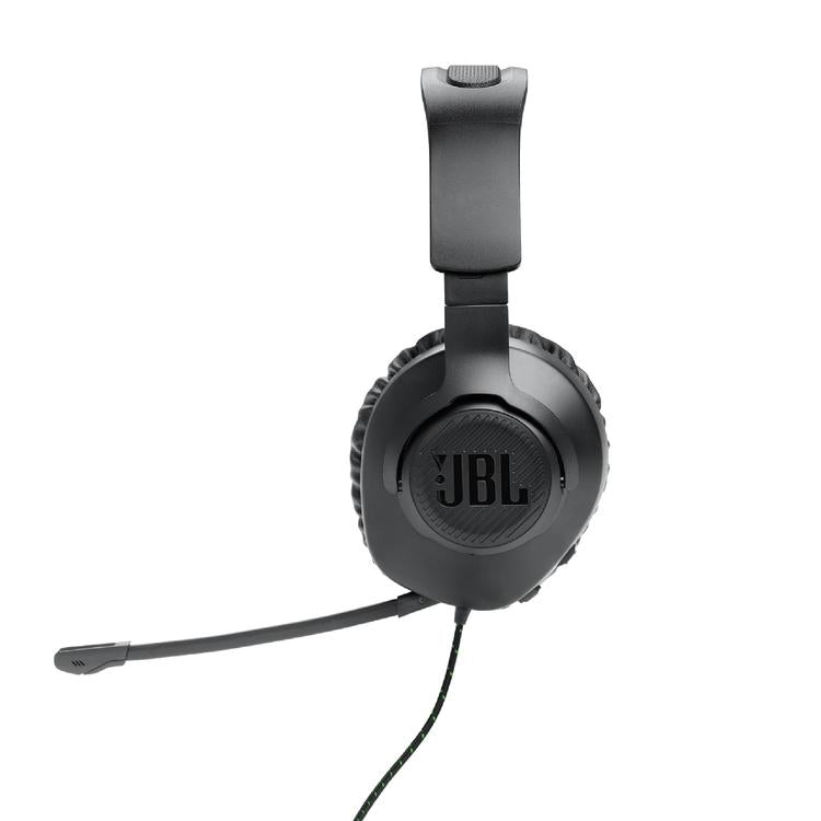 JBL Quantum 100X | Casque de jeu filaire circum-auriculaire - Pour Console X-box - Noir/Vert-SONXPLUS Rivière-du-Loup