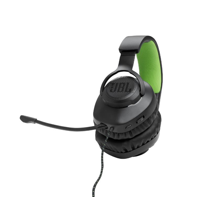 JBL Quantum 100X | Casque de jeu filaire circum-auriculaire - Pour Console X-box - Noir/Vert-SONXPLUS Rivière-du-Loup