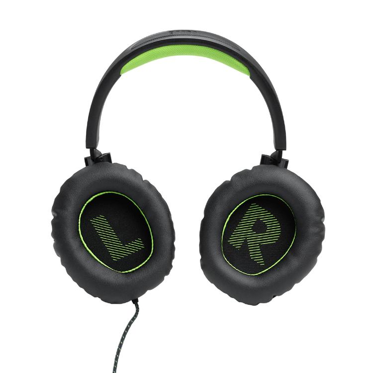 JBL Quantum 100X | Casque de jeu filaire circum-auriculaire - Pour Console X-box - Noir/Vert-SONXPLUS Rivière-du-Loup