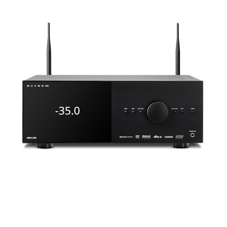 Anthem MRX 540 8K | Récepteur cinéma maison - Préamplificateur 7.2 canaux et Amplificateur 5 canaux - 100 W - Noir-SONXPLUS Rivière-du-Loup