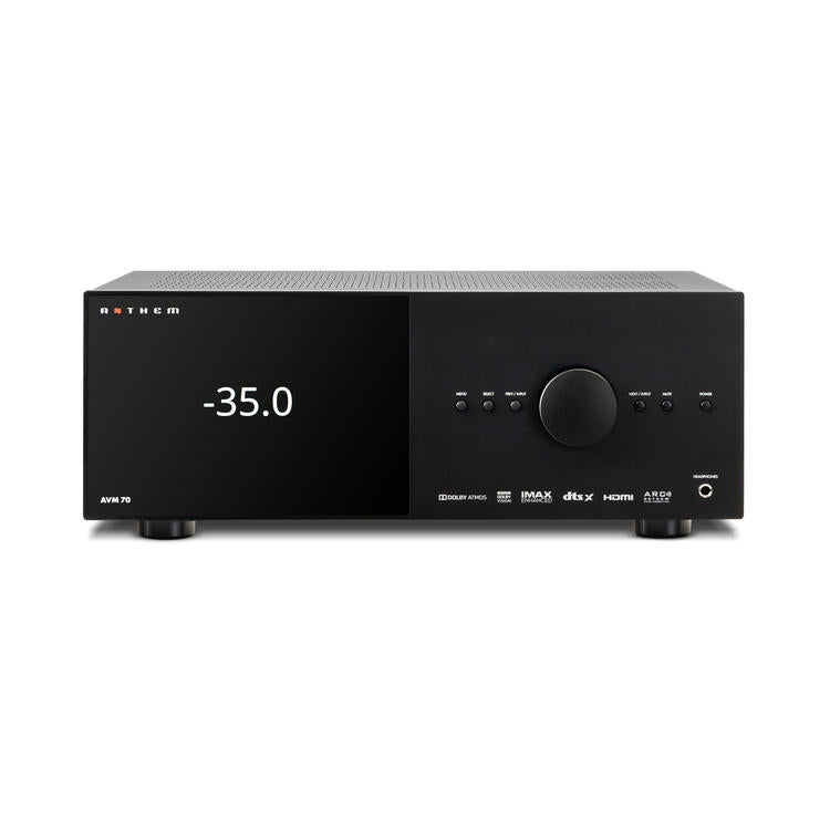 Anthem AVM 70 8K | Préamplificateur A/V - 15.2 canaux - Processeur vidéo - Noir-SONXPLUS Rivière-du-Loup