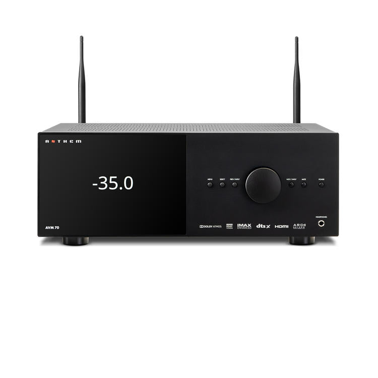 Anthem AVM 70 8K | Préamplificateur A/V - 15.2 canaux - Processeur vidéo - Noir-SONXPLUS Rivière-du-Loup